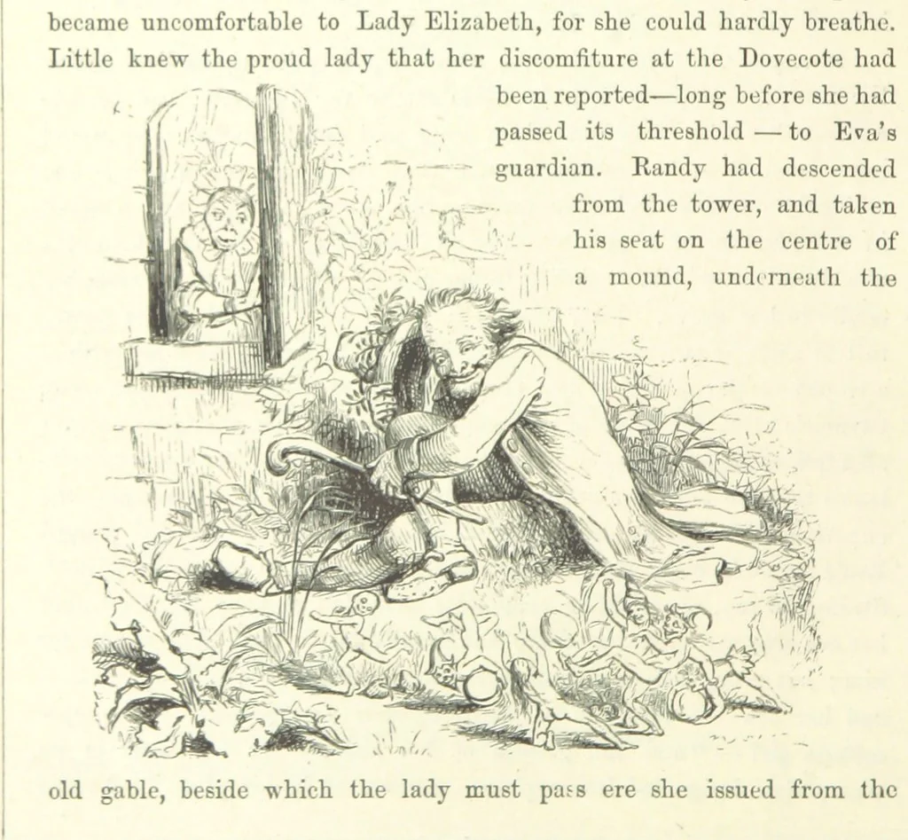 An illustration from Midsummer Eve: a fairy tale of love, 1870, leaf 118