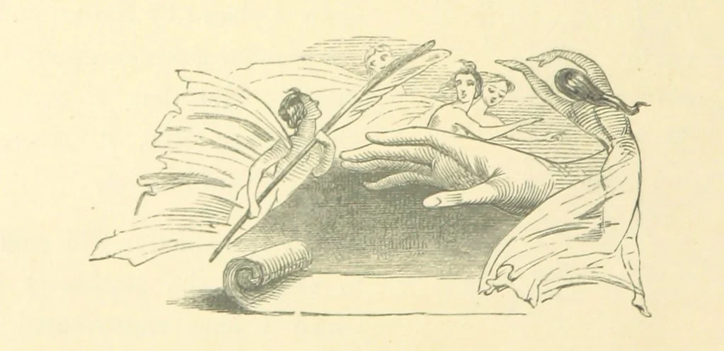 An illustration from Midsummer Eve: a fairy tale of love, 1870, leaf 12