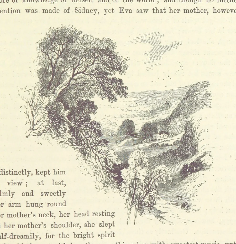 An illustration from Midsummer Eve: a fairy tale of love, 1870, leaf 123