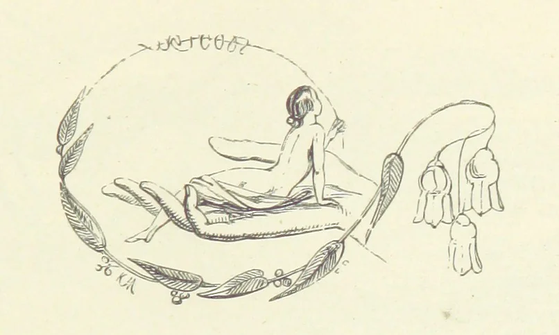 An illustration from Midsummer Eve: a fairy tale of love, 1870, leaf 129