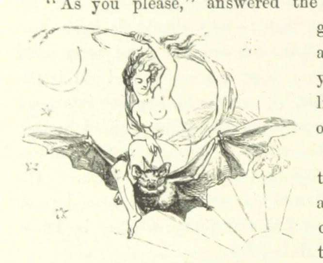 An illustration from Midsummer Eve: a fairy tale of love, 1870, leaf 136