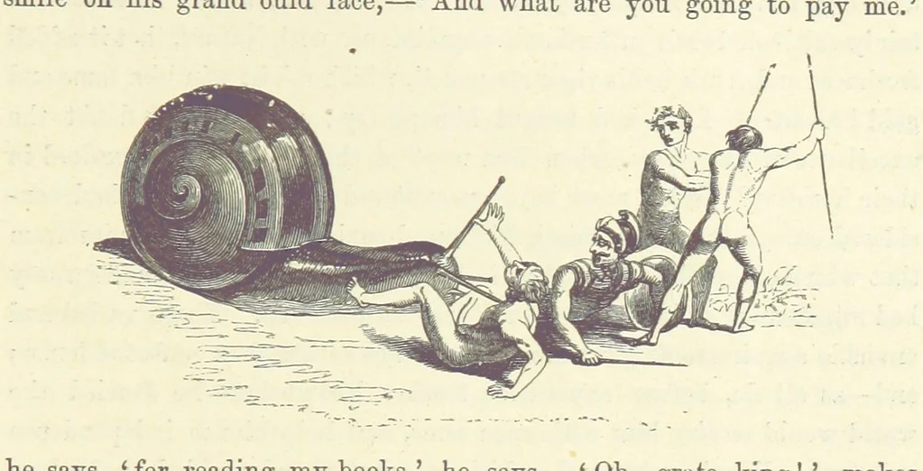 An illustration from Midsummer Eve: a fairy tale of love, 1870, leaf 139