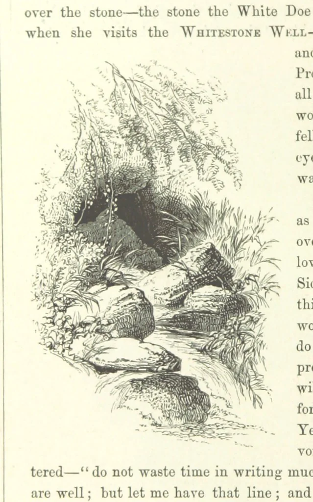 An illustration from Midsummer Eve: a fairy tale of love, 1870, leaf 146