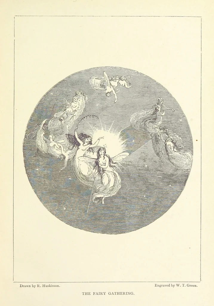 An illustration from Midsummer Eve: a fairy tale of love, 1870, leaf 15