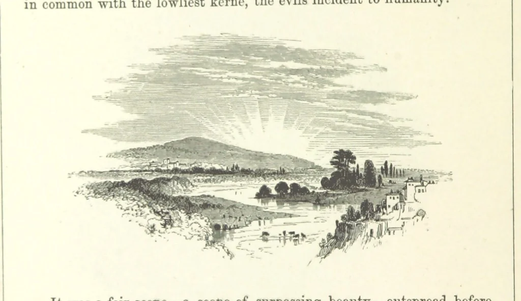 An illustration from Midsummer Eve: a fairy tale of love, 1870, leaf 152