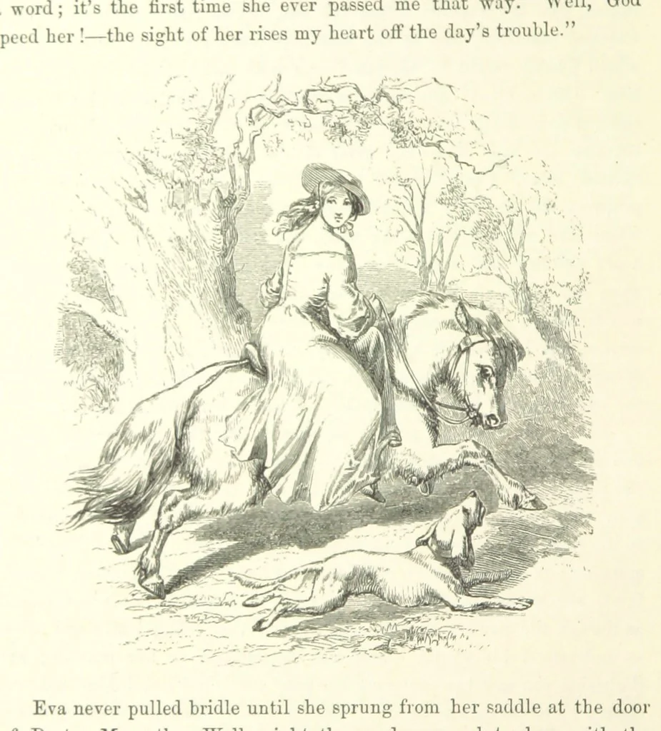 An illustration from Midsummer Eve: a fairy tale of love, 1870, leaf 170