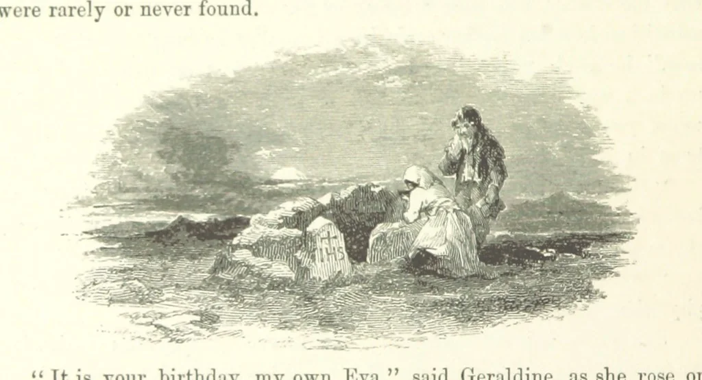 An illustration from Midsummer Eve: a fairy tale of love, 1870, leaf 172