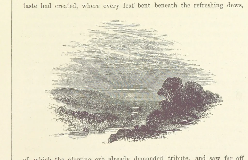 An illustration from Midsummer Eve: a fairy tale of love, 1870, leaf 173