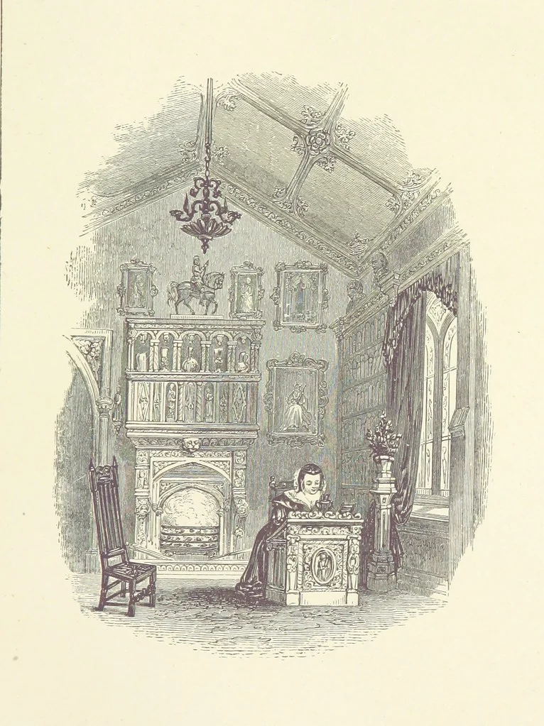 An illustration from Midsummer Eve: a fairy tale of love, 1870, leaf 179