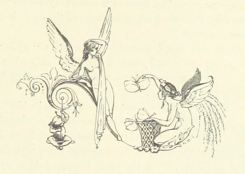An illustration from Midsummer Eve: a fairy tale of love, 1870, leaf 181