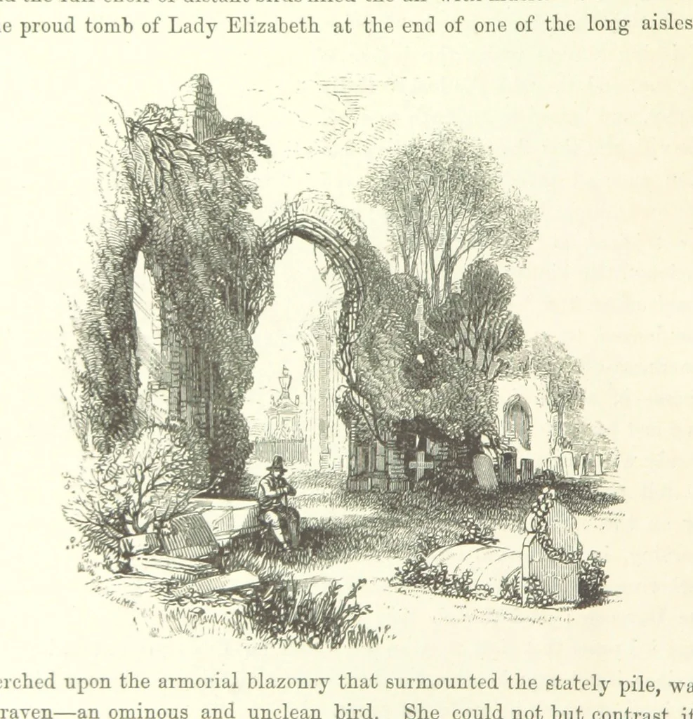 An illustration from Midsummer Eve: a fairy tale of love, 1870, leaf 194