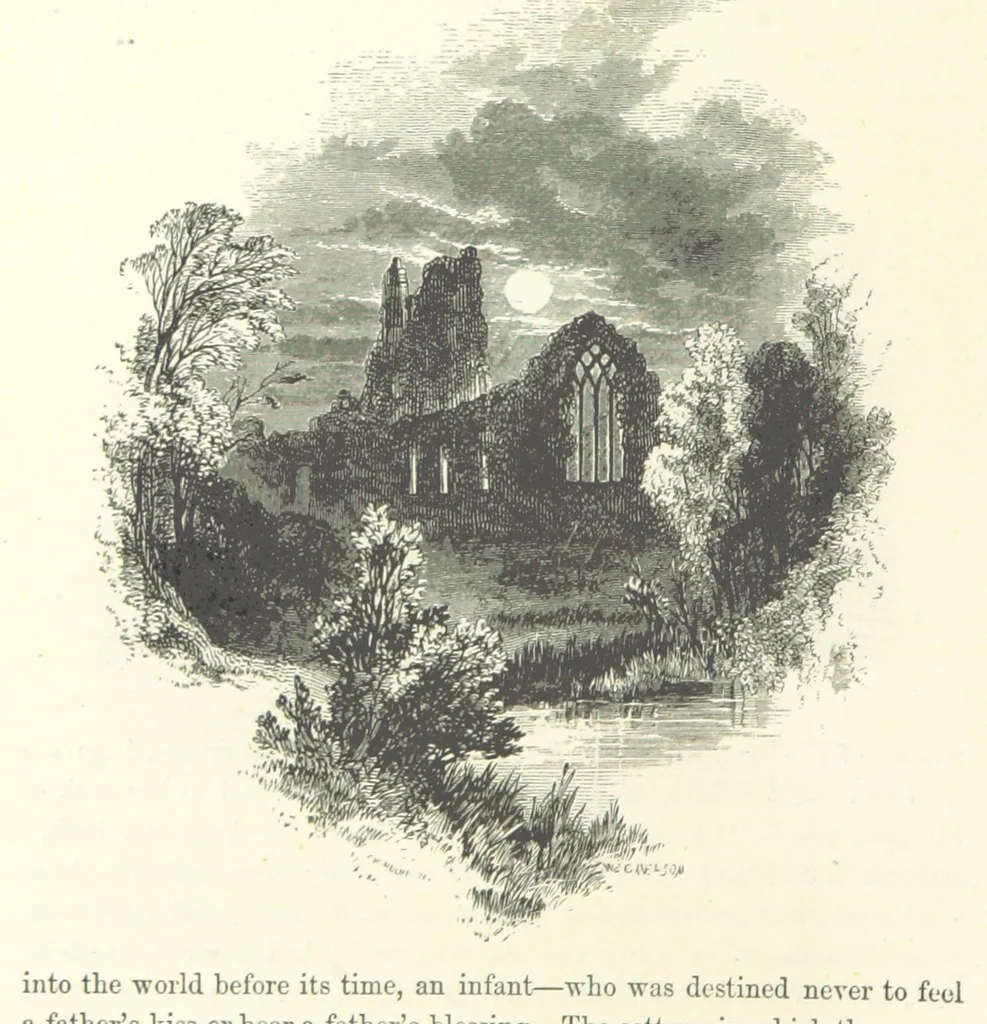 An illustration from Midsummer Eve: a fairy tale of love, 1870, leaf 20