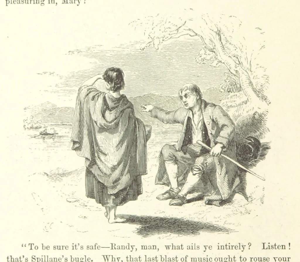 An illustration from Midsummer Eve: a fairy tale of love, 1870, leaf 208