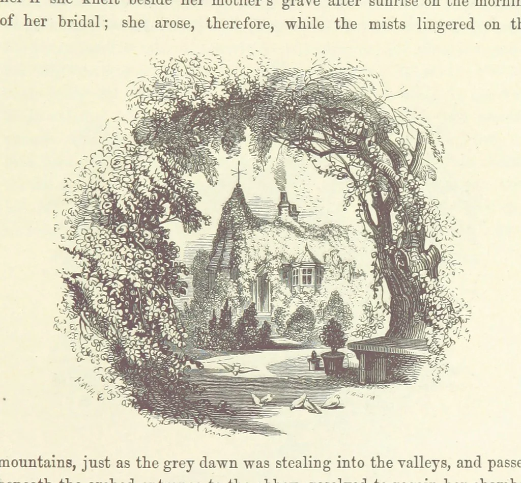 An illustration from Midsummer Eve: a fairy tale of love, 1870, leaf 217