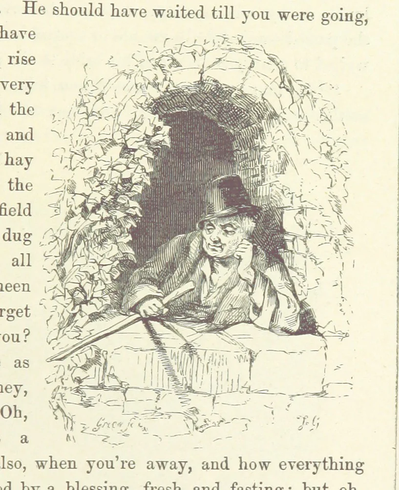 An illustration from Midsummer Eve: a fairy tale of love, 1870, leaf 225