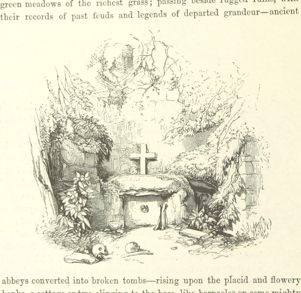 An illustration from Midsummer Eve: a fairy tale of love, 1870, leaf 232