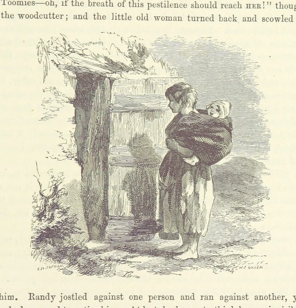 An illustration from Midsummer Eve: a fairy tale of love, 1870, leaf 241