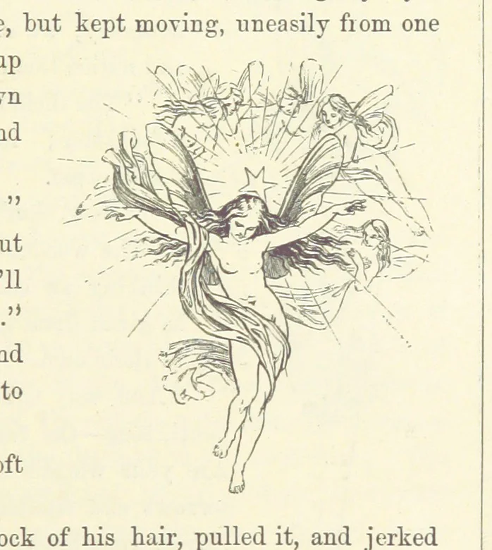 An illustration from Midsummer Eve: a fairy tale of love, 1870, leaf 25