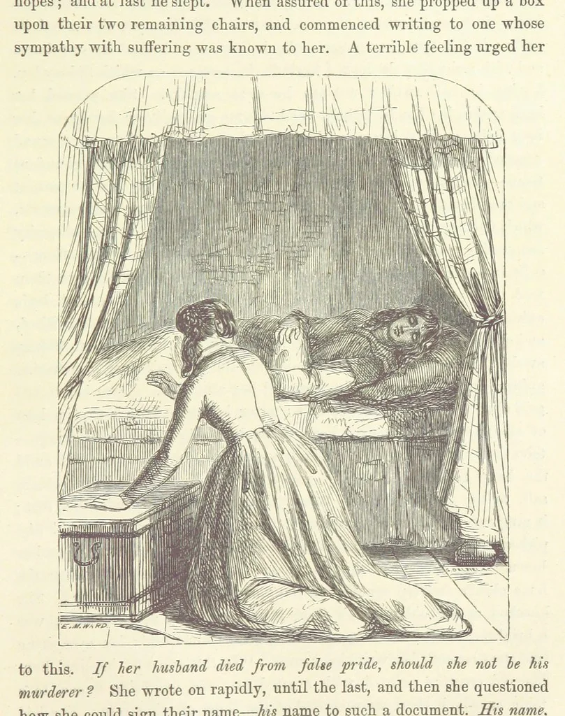 An illustration from Midsummer Eve: a fairy tale of love, 1870, leaf 273