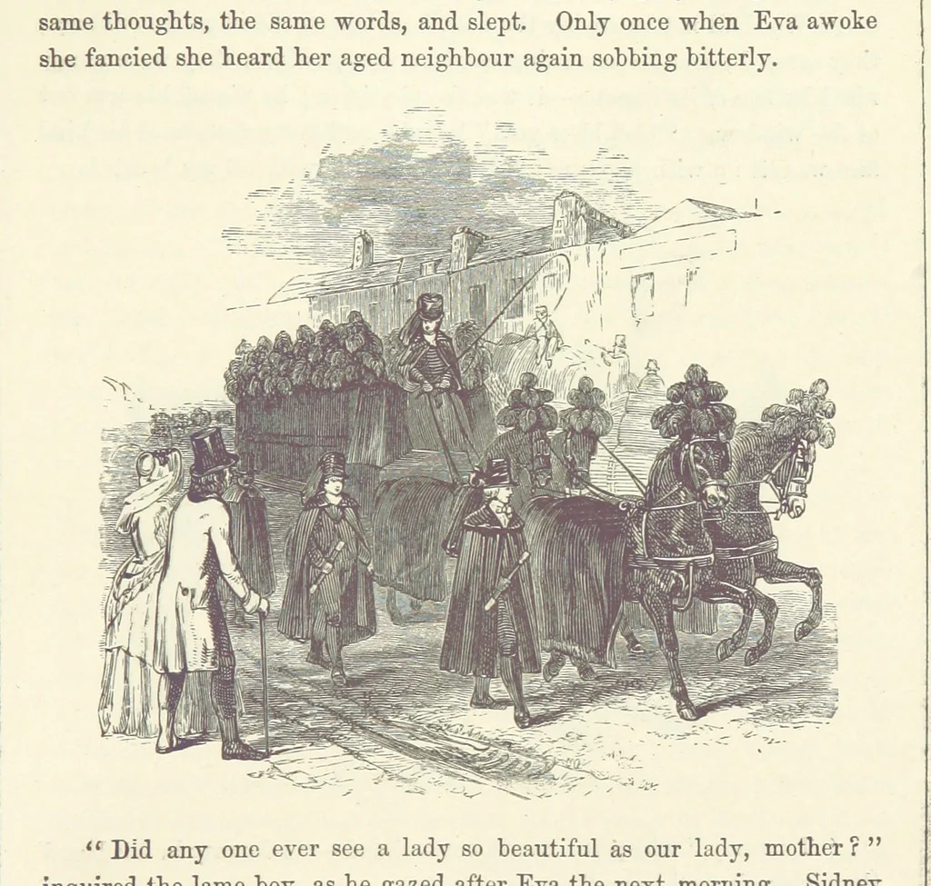 An illustration from Midsummer Eve: a fairy tale of love, 1870, leaf 277