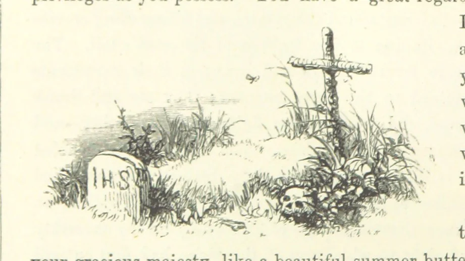 An illustration from Midsummer Eve: a fairy tale of love, 1870, leaf 28
