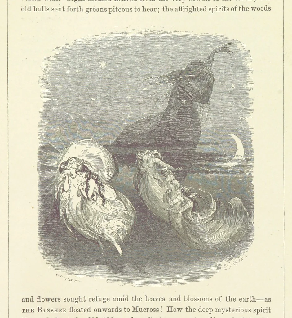 An illustration from Midsummer Eve: a fairy tale of love, 1870, leaf 283