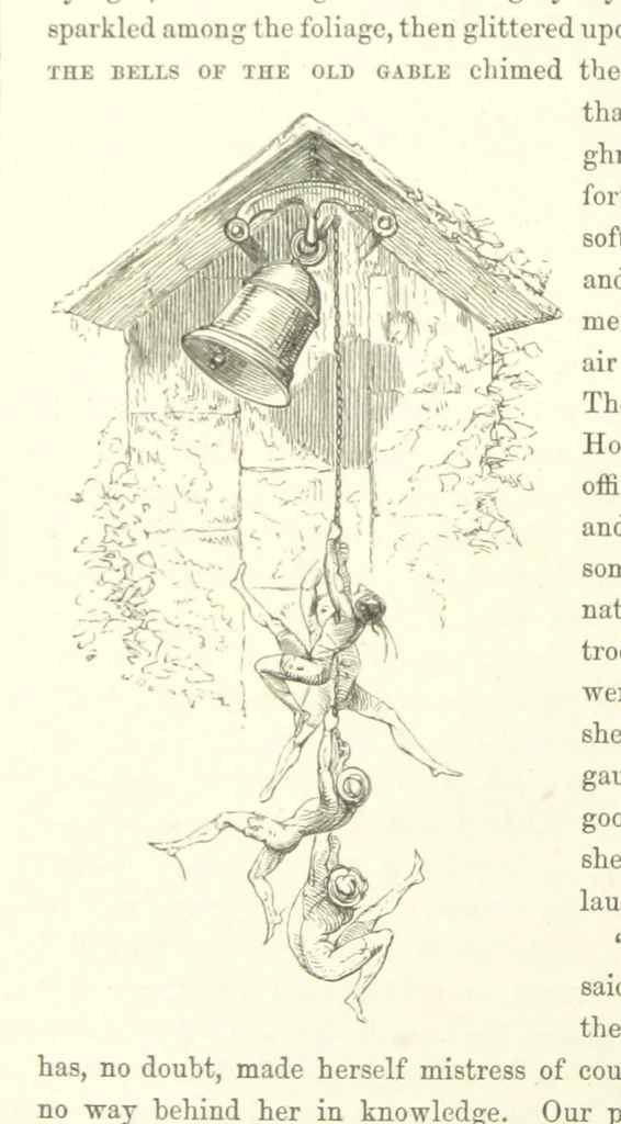An illustration from Midsummer Eve: a fairy tale of love, 1870, leaf 288