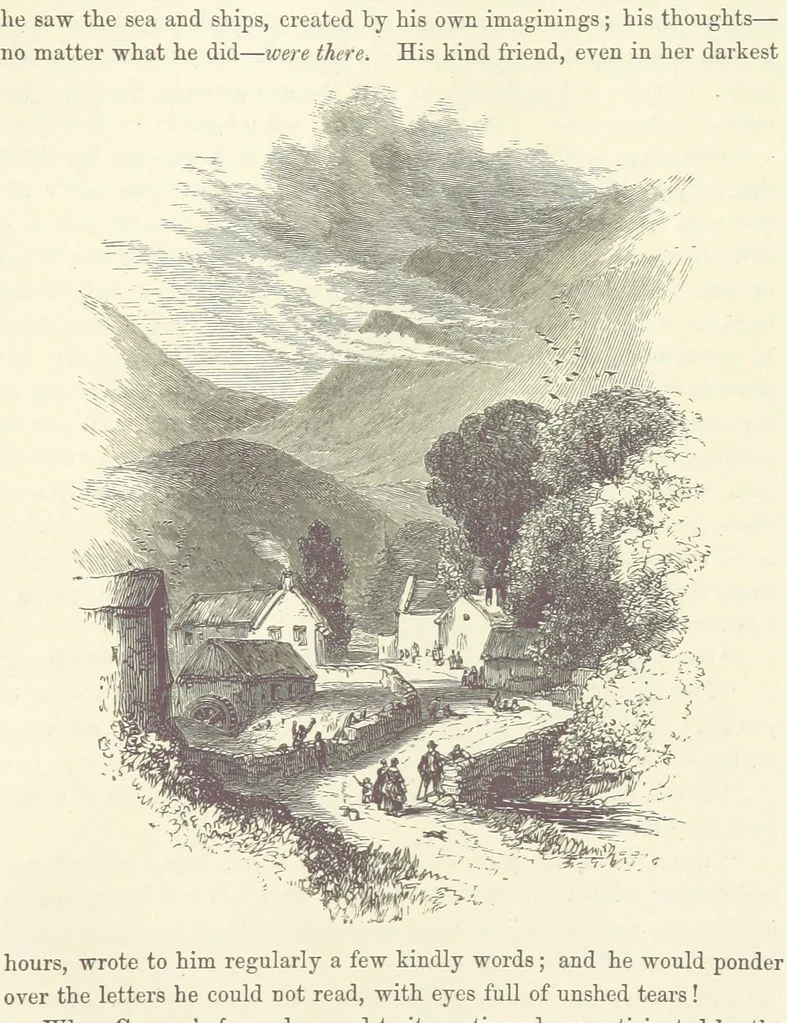An illustration from Midsummer Eve: a fairy tale of love, 1870, leaf 293