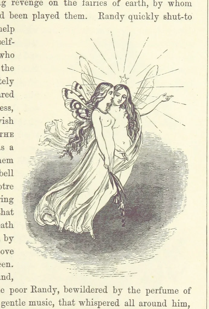 An illustration from Midsummer Eve: a fairy tale of love, 1870, leaf 31