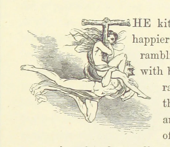 An illustration from Midsummer Eve: a fairy tale of love, 1870, leaf 43