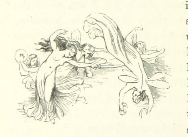 An illustration from Midsummer Eve: a fairy tale of love, 1870, leaf 54