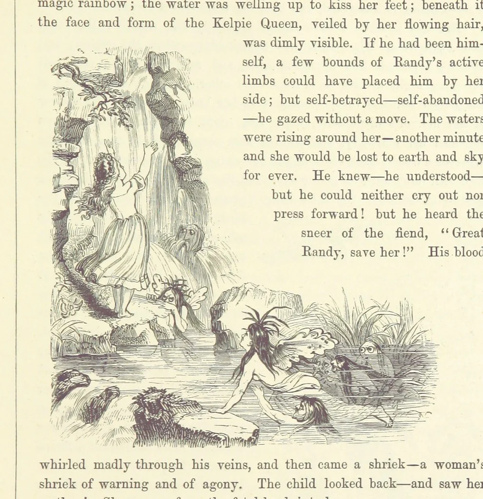 An illustration from Midsummer Eve: a fairy tale of love, 1870, leaf 59