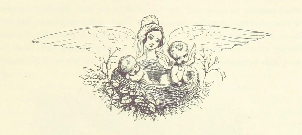 An illustration from Midsummer Eve: a fairy tale of love, 1870, leaf 71