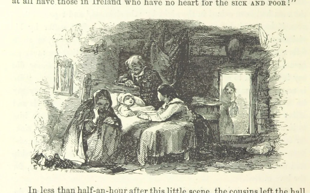 An illustration from Midsummer Eve: a fairy tale of love, 1870, leaf 82