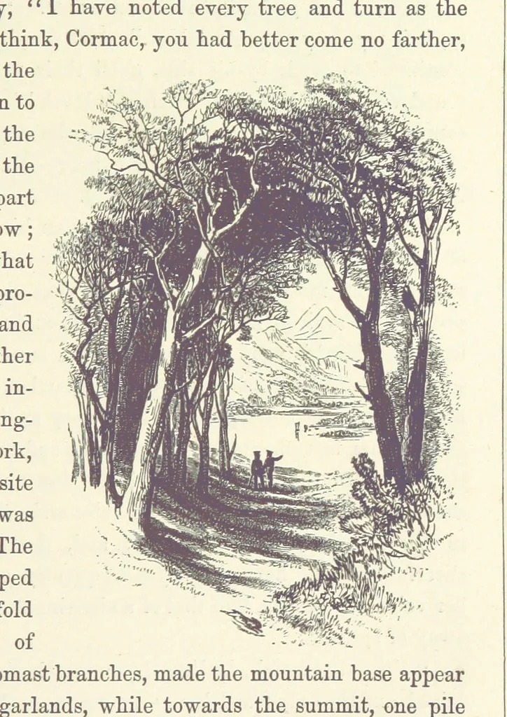 An illustration from Midsummer Eve: a fairy tale of love, 1870, leaf 83