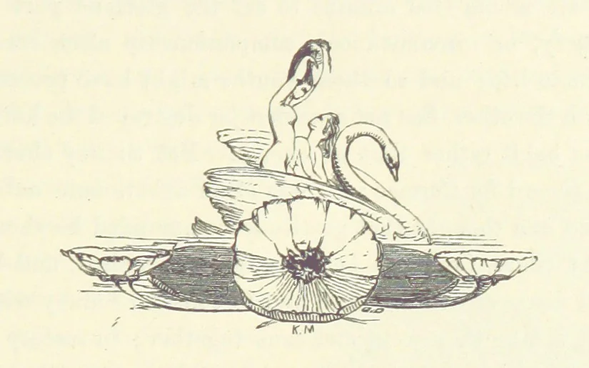 An illustration from Midsummer Eve: a fairy tale of love, 1870, leaf 99