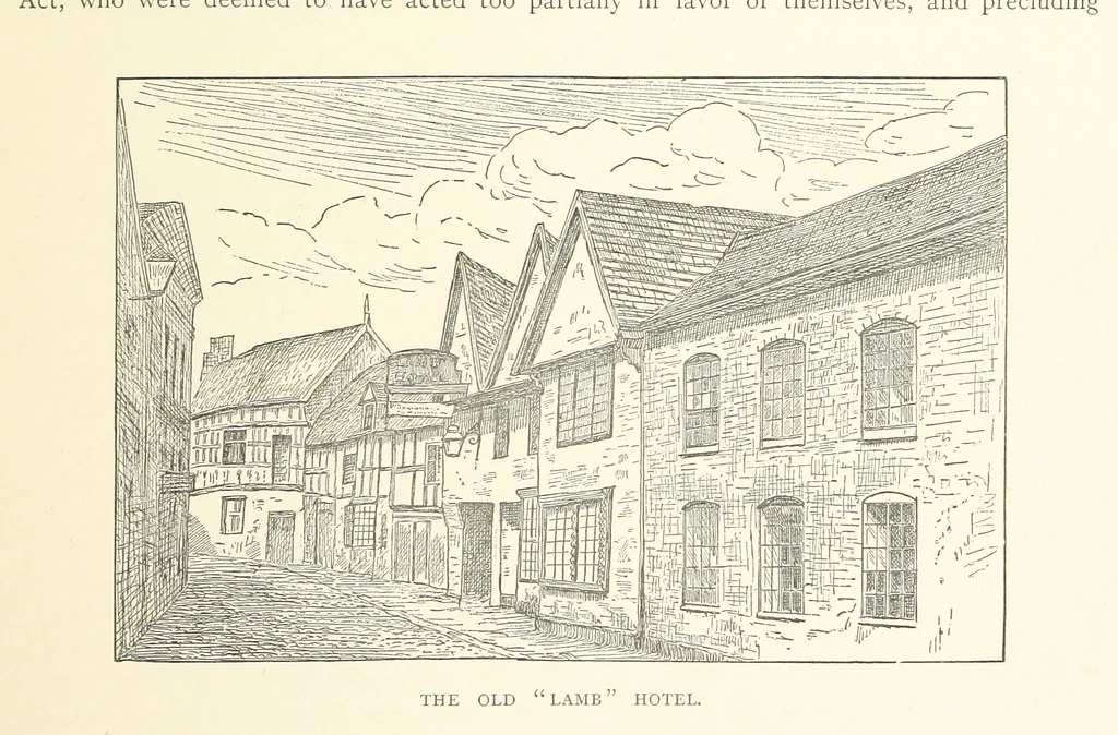 An illustration from A history of the town and parish of Nantwich, or Wich-Malbank, in the county palatine of Chester, 1883, leaf 293