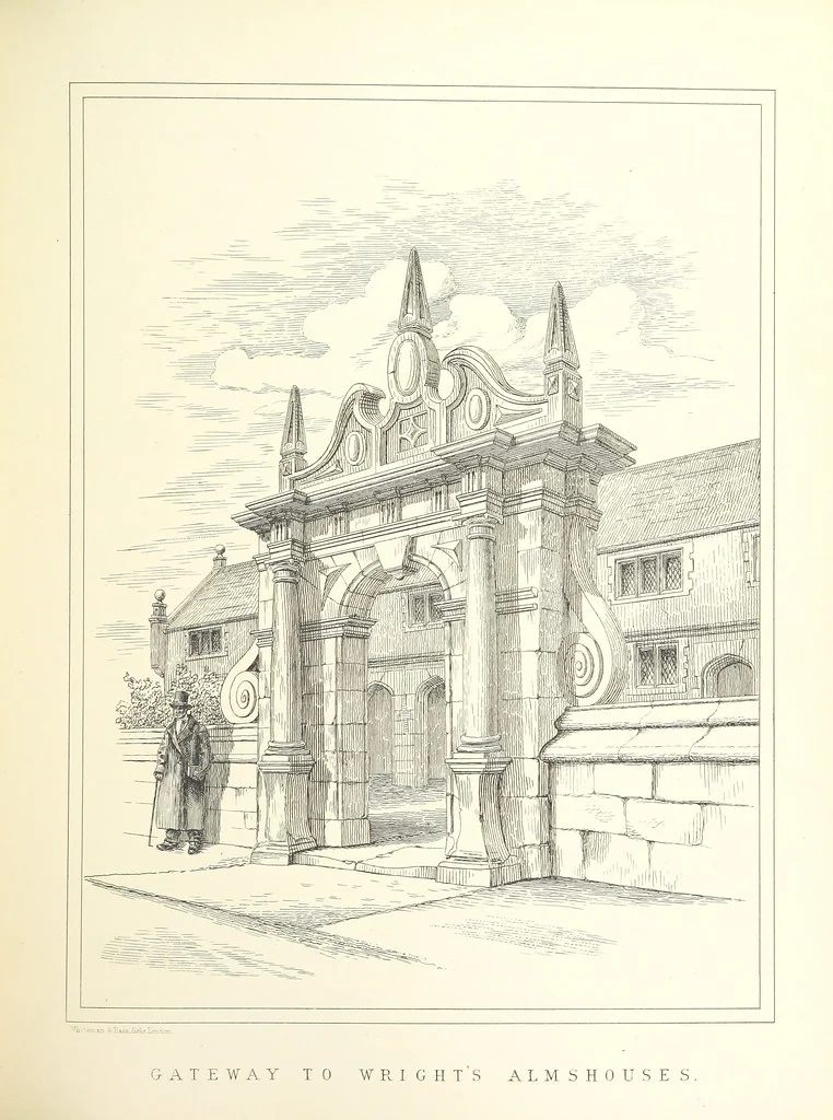 An illustration from A history of the town and parish of Nantwich, or Wich-Malbank, in the county palatine of Chester, 1883, leaf 409