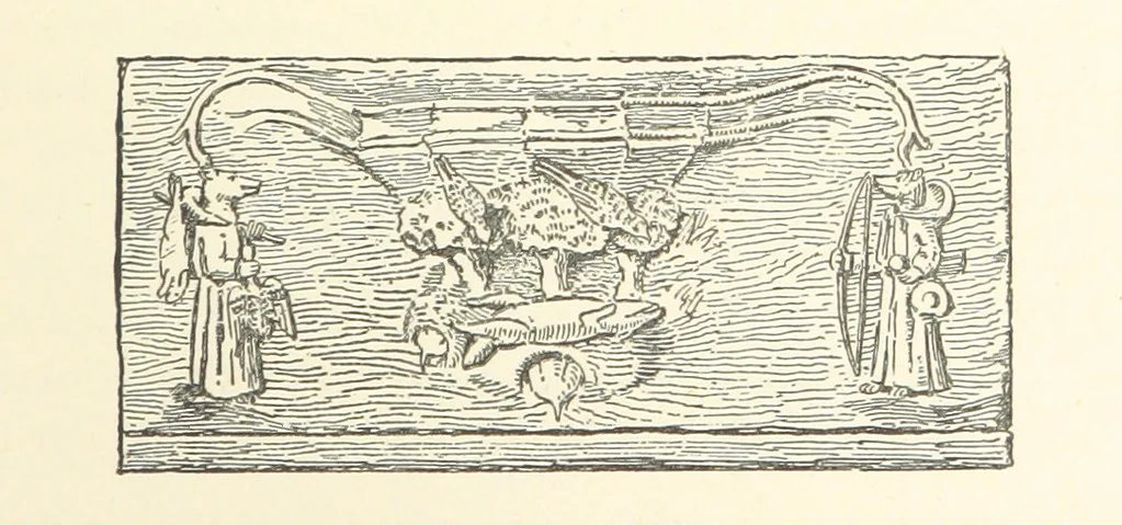 An illustration from A history of the town and parish of Nantwich, or Wich-Malbank, in the county palatine of Chester, 1883, leaf 443