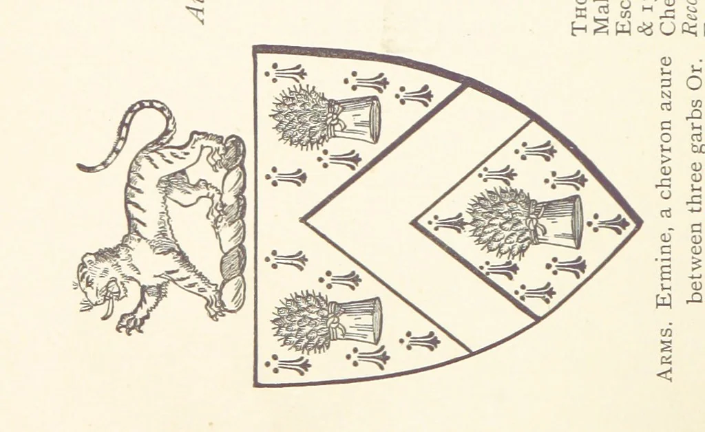 An illustration from A history of the town and parish of Nantwich, or Wich-Malbank, in the county palatine of Chester, 1883, leaf 460
