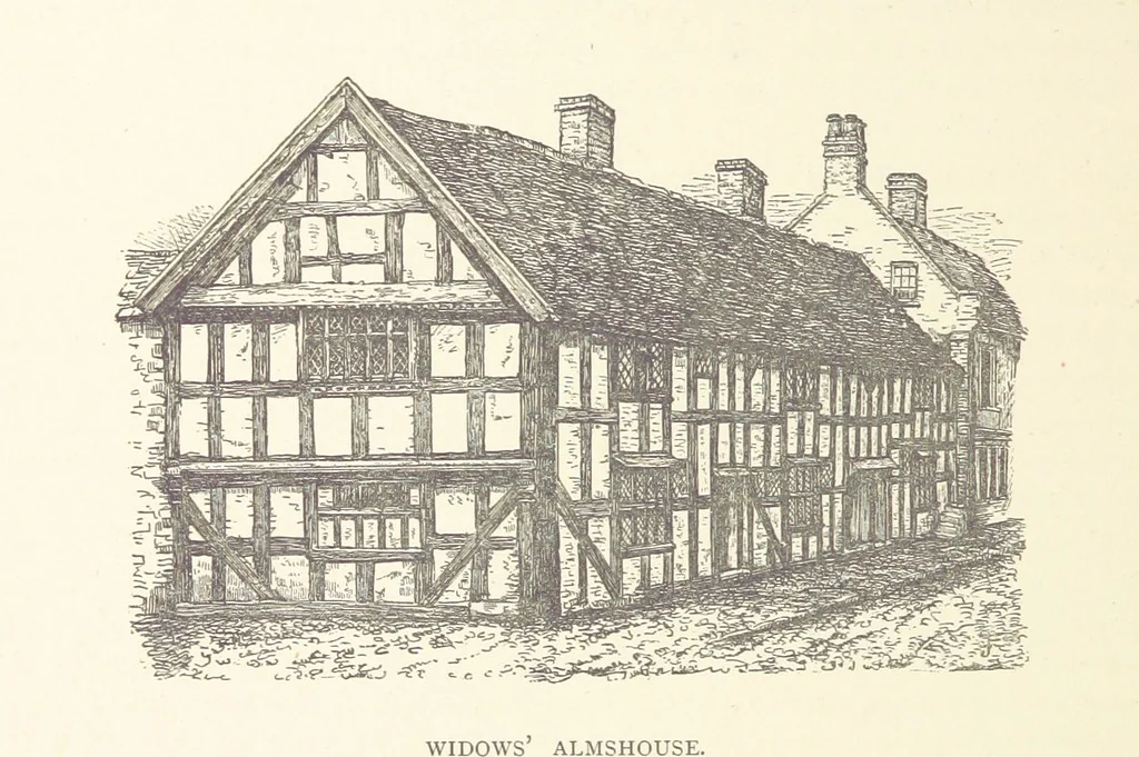 An illustration from A history of the town and parish of Nantwich, or Wich-Malbank, in the county palatine of Chester, 1883, leaf 470