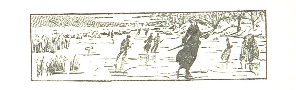 An illustration from An Old Chronicle of Leighton. [A novel, 1890, leaf 192