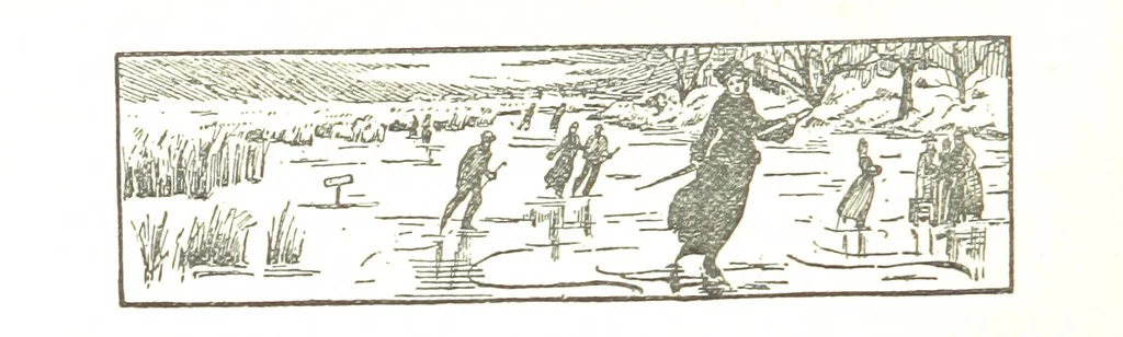 An illustration from An Old Chronicle of Leighton. [A novel, 1890, leaf 28