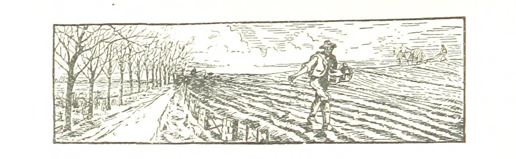 An illustration from An Old Chronicle of Leighton. [A novel, 1890, leaf 52