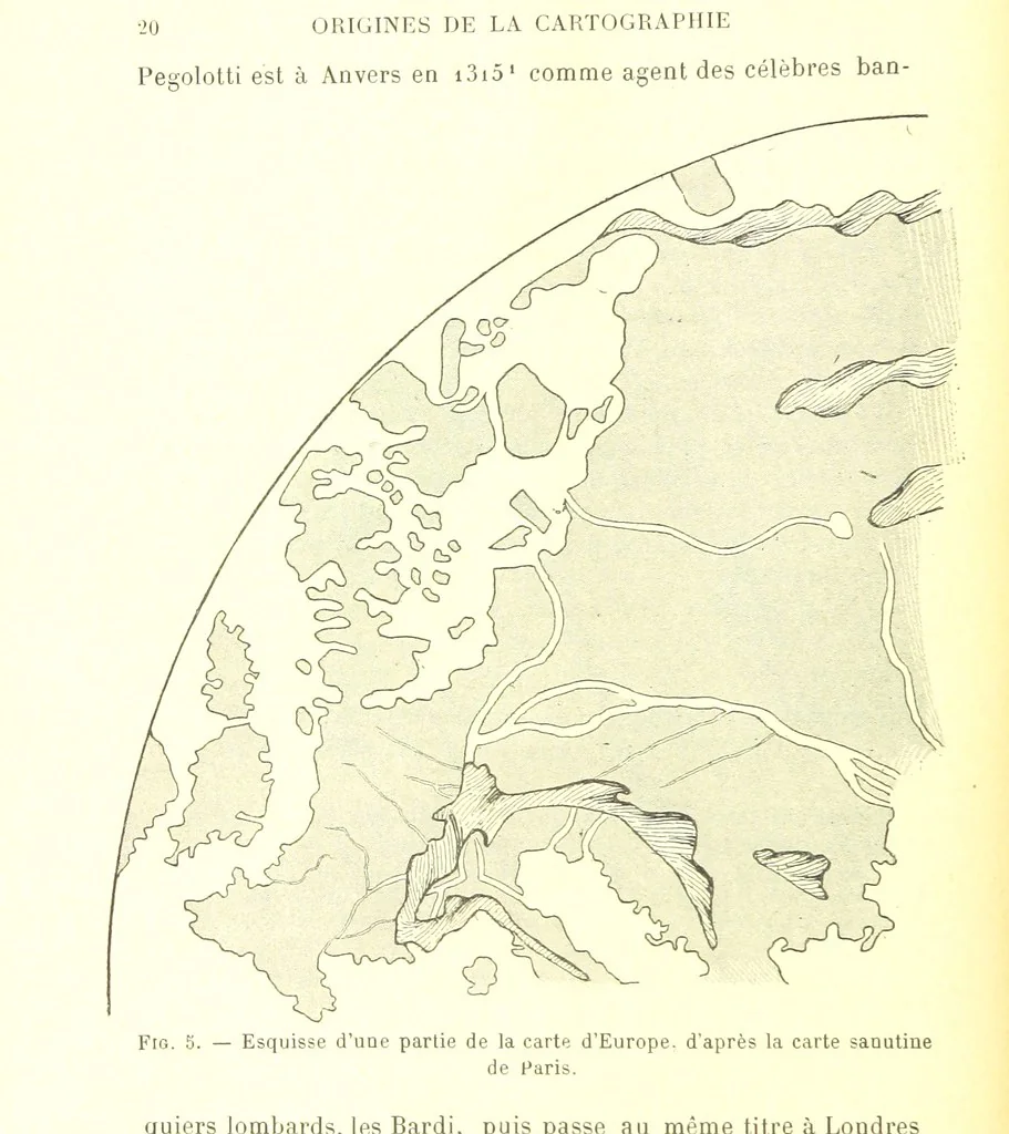 An illustration from Études historiques et géographiques ... Ouvrage contenant 10 cartes hors texte, etc, 1896, leaf 34