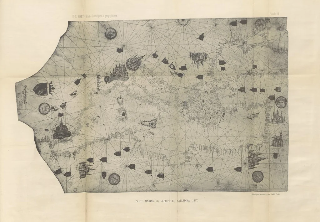 An illustration from Études historiques et géographiques ... Ouvrage contenant 10 cartes hors texte, etc, 1896, leaf 497