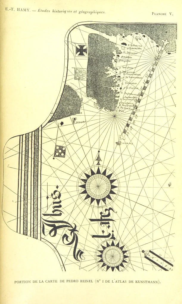 An illustration from Études historiques et géographiques ... Ouvrage contenant 10 cartes hors texte, etc, 1896, leaf 503
