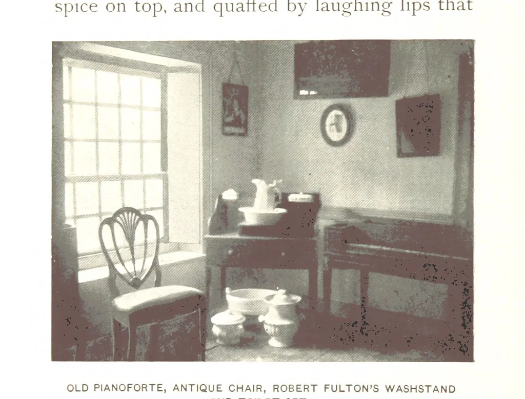 An illustration from More Colonial Homesteads and their stories, 1899, leaf 206