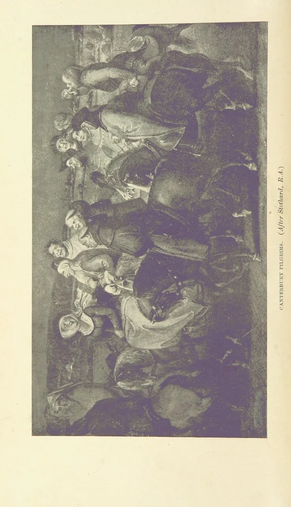 An illustration from The Dover Road. Annals of an ancient turnpike ... Illustrated by the author, etc, 1895, leaf 12