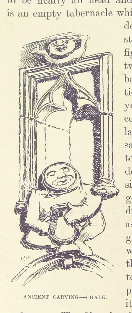An illustration from The Dover Road. Annals of an ancient turnpike ... Illustrated by the author, etc, 1895, leaf 158